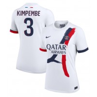 Camiseta Paris Saint-Germain Presnel Kimpembe #3 Segunda Equipación Replica 2024-25 para mujer mangas cortas